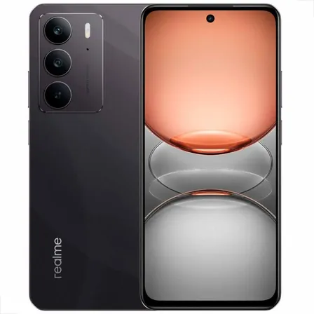 Celular Realme C75 Dual Sim De 256 Gb Y 8 Gb De Ram Negro Ip69 Pantalla Fhd D...