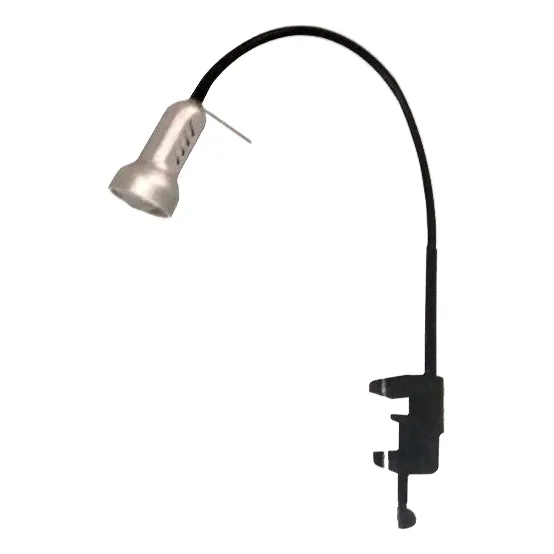 Lampara De Escritorio Brazo Flexible 1 Luz Cuello Cisne 