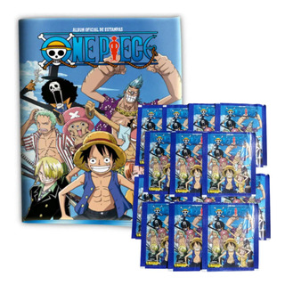 Álbum De Estampas One Piece + 10 Sobres Panini Álbum De Estampas One Piece + 10 Sobres Panini