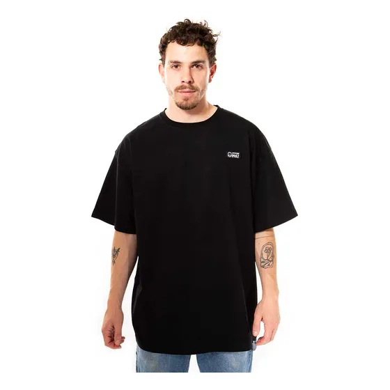 Polera Manga Corta Spitfire Genderles Negro