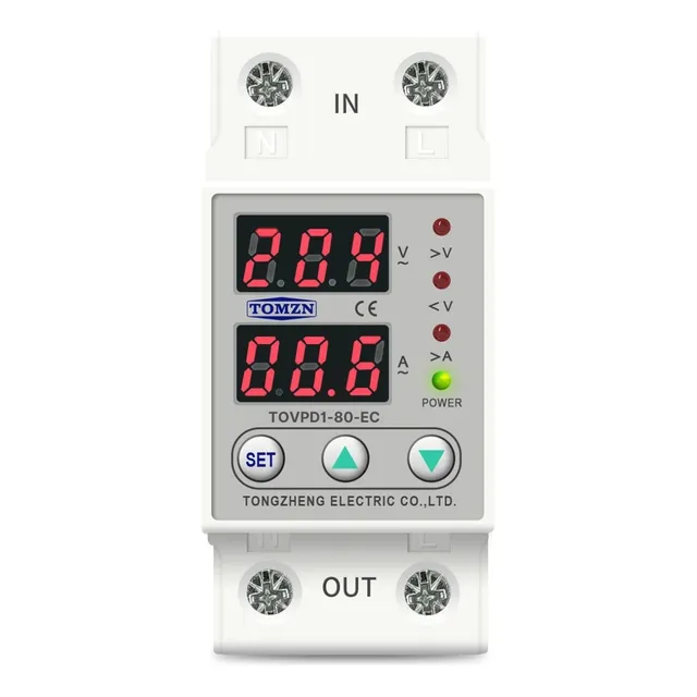 Protector 80a Sobretensiones Baja Tensión Sobre Corriente