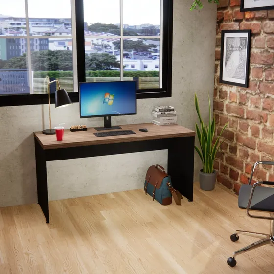 Mesa Escritorio  1,50x0,60 Espessura Tampo 40 Ecrivaninha