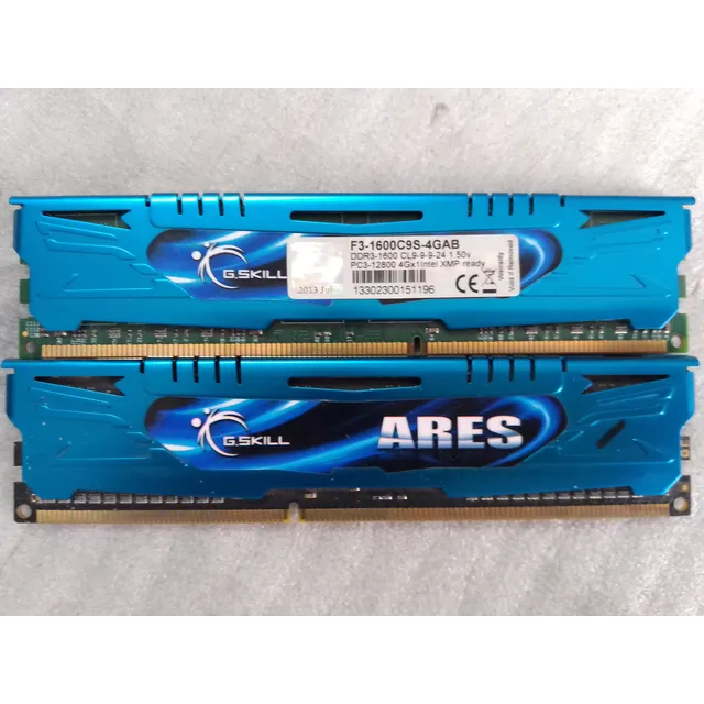 Memoria Ram Ddr3 4gb 1600mhz Gskill Ares Blue - I7-i5-i3-fm2