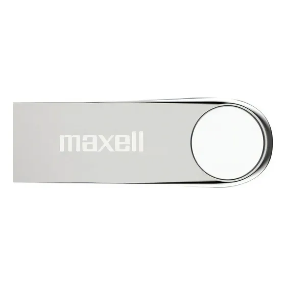 Maxell Memoria Usb Metal 32gb Puerto 3.2 Color Plateado