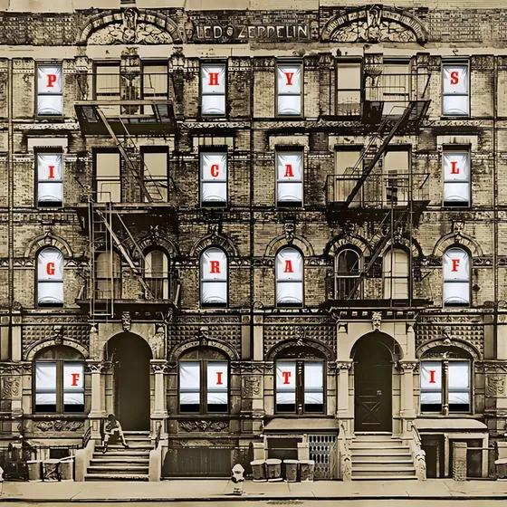 Led Zeppelin - Physical Graffiti - vinil de 2015 produzido pela Atlantic