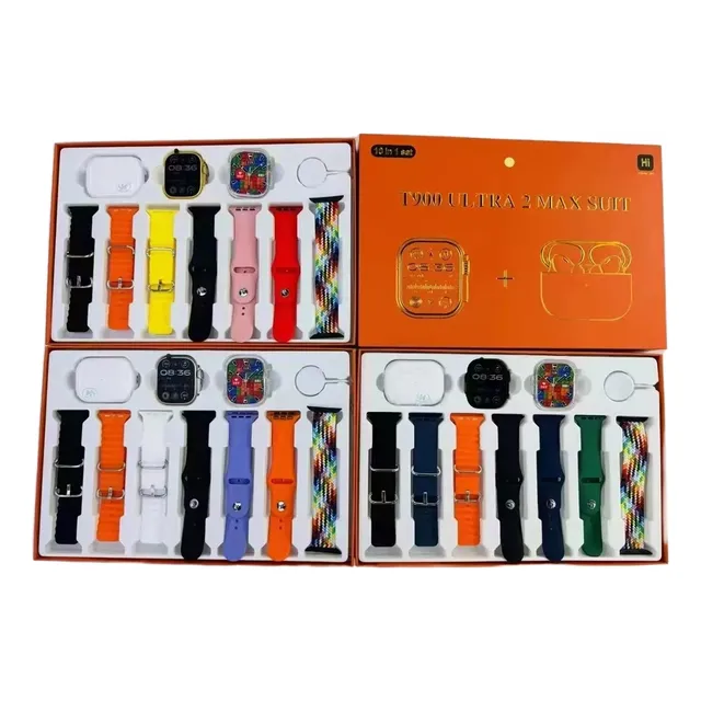 Smartwatch I20 Ultra Max Suit Combo 10en1 Reloj Inteligente