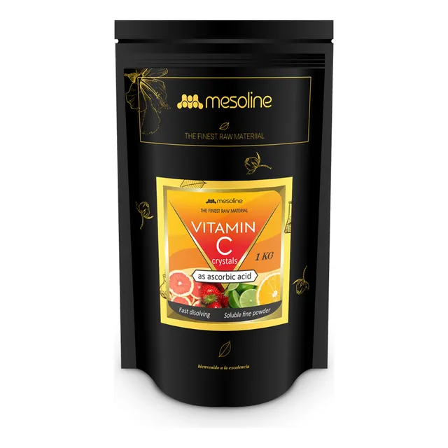 Acido Ascorbico 1kg Vitamina C Polvo Bolsa Cierre Aluminio