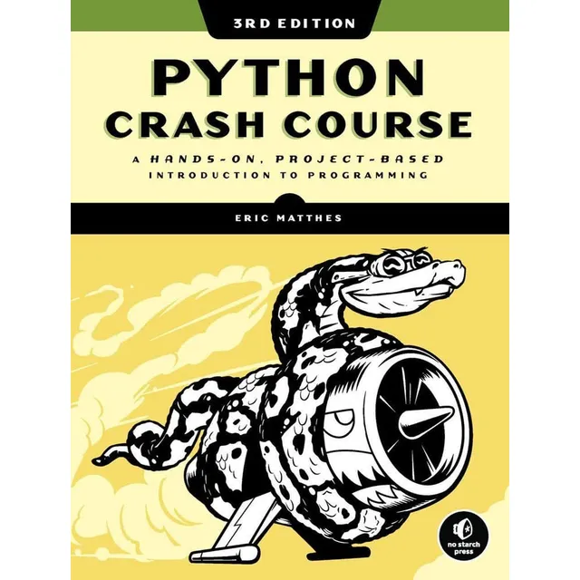 Book : Python Crash Course, 3rd Edition - Matthes, Eric