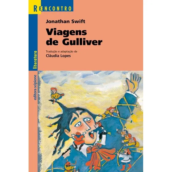 Viagens de Gulliver, de Swift, Jonathan. Reecontro literatura Editorial Somos Sistema de Ensino, capa mole em português, 2011