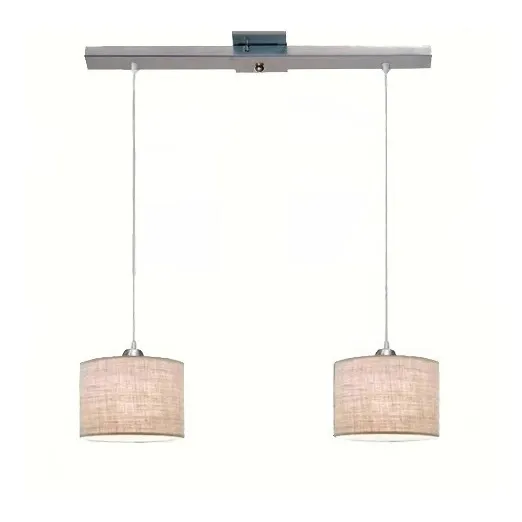 Colgante  2 Luces Rustico