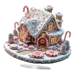 Adorno De Casas Navideñas, Decoración Navideña De Mesa, Adorno De Casas Navideñas, Decoración Navideña De Mesa,