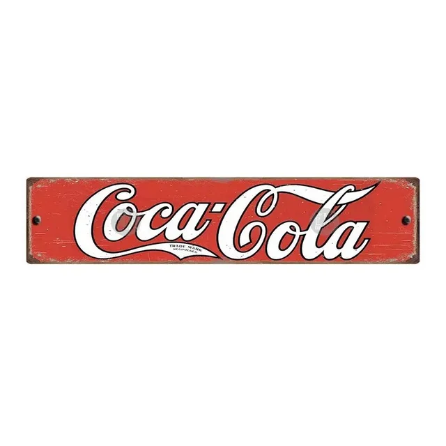 Carte Vintage Coca Cola X1  10x40 Cm Art D11 Full