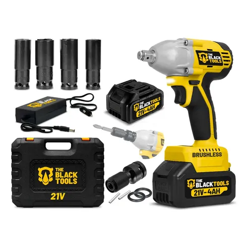 Impact (インパクト) 2BA Parafusadeira Chave De Impacto 2 Baterias 21v Motor Brushless