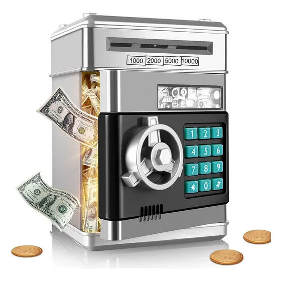Hucha, Banco Dinero Cajero Automático Contraseña Electrónica