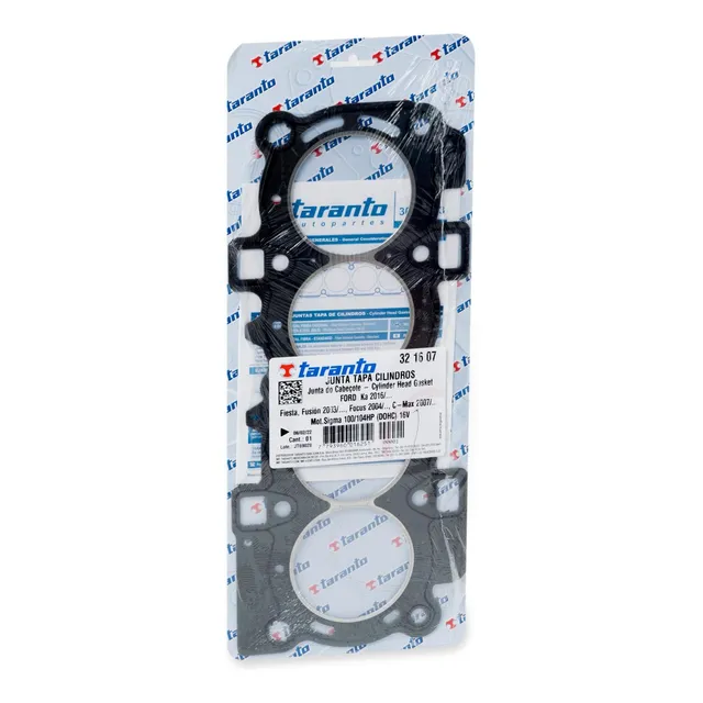 Junta Tapa De Cilindros Ford Fiesta 1.6 16v Nafta Sigma