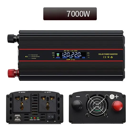 Convertidor De Inversor De Coche American Standard De 12 V A