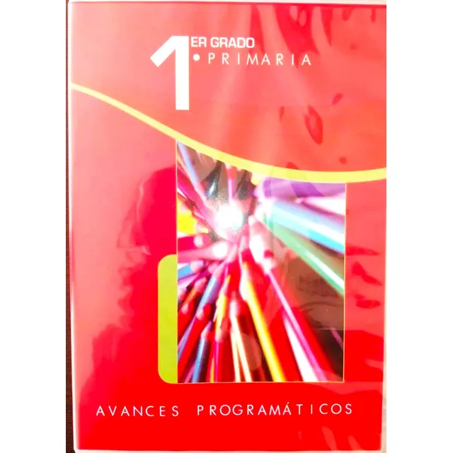 Avances Programáticos 1er Primer Grado Primaria - 1 Cd Rom 