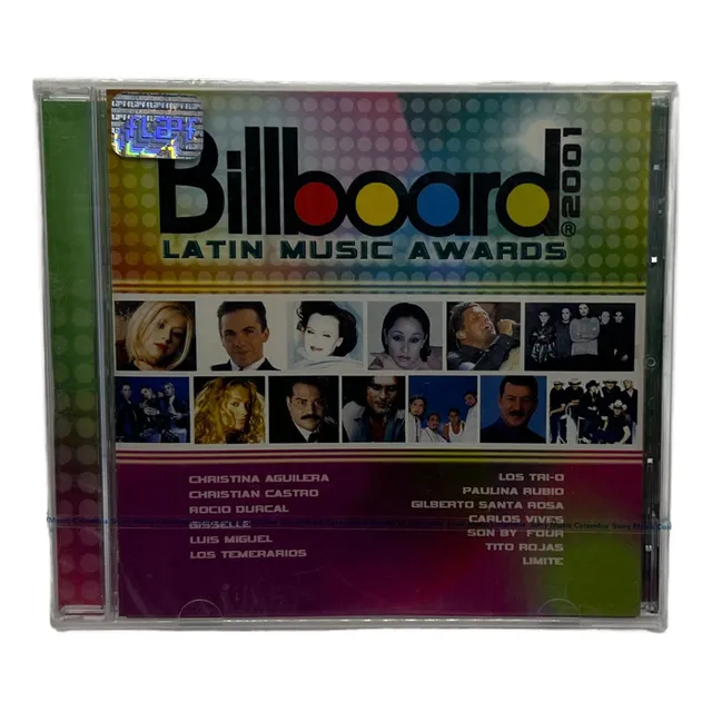 Cd Billboard Latin Music Awards - Carlos Vives  Luis Miguel
