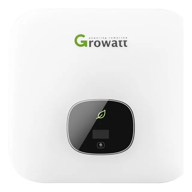 Inversor de corriente Growatt MIC3300TL-X2 con voltaje mínimo de salida 220V y 80V de entrada