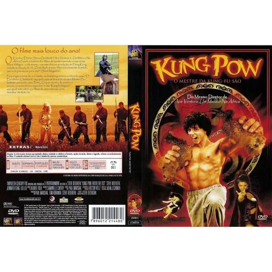 Kung Pow O Mestre Kungfusao Dvd Original Lacrado