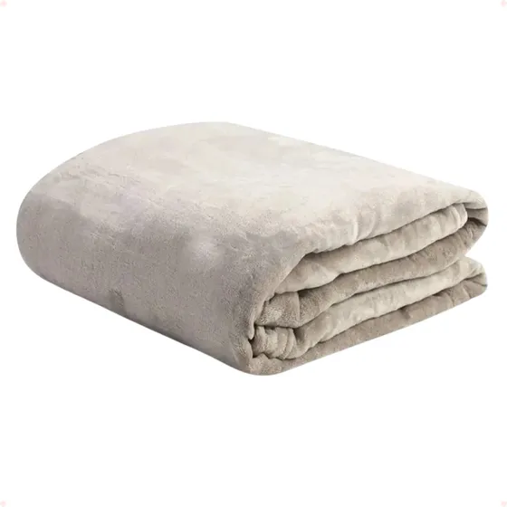Cobertor Velour 150x220 Microfibra Para Cama Solteiro Camesa