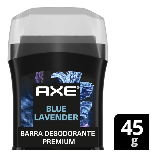 Desodorante Blue Lavender en Barra Premium 72 h de protección 45 gr Axe