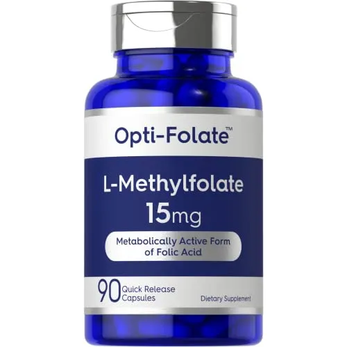 Suplemento De L-metilfolato De Carlyle 15 Mg 90 Cápsulas