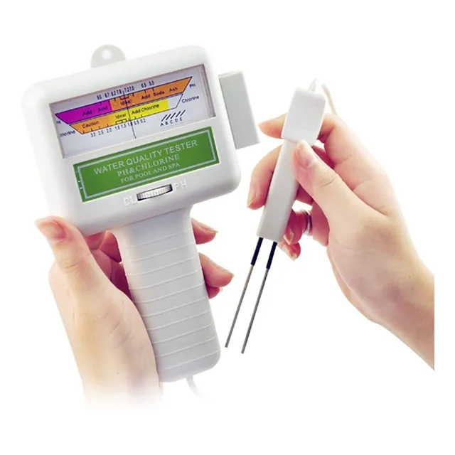 Medidor Cloro & Ph Agua Piscina Tester Cl2 Calidad Phmetro