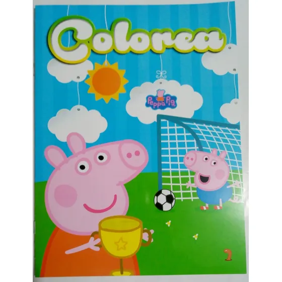 Peppa Pig & George Set 10 Libros Fiesta Iluminar Colorear