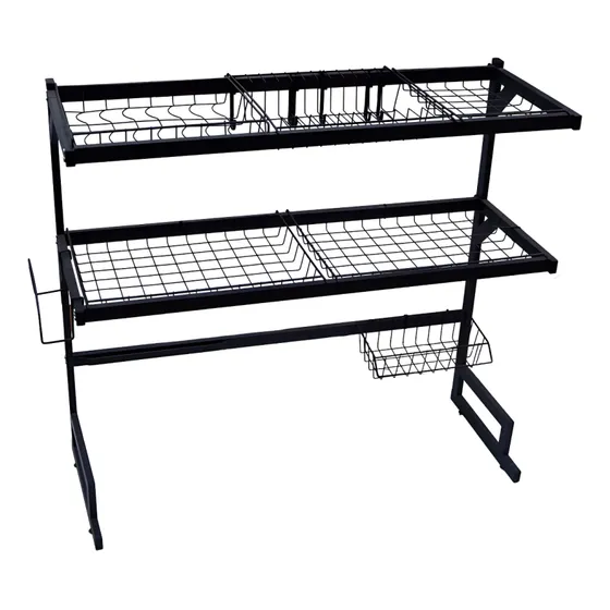 Escurridor De Platos 2 Niveles De Metal