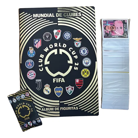 Álbum Mundial De Clubes 25 Completo - Alternativo, No Panini