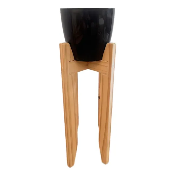 Pie Porta Maceta Nordico 50 Cm + Maceta Nro 18