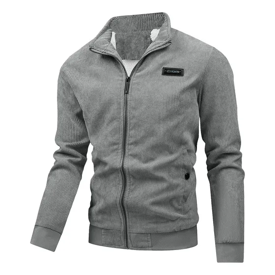 Chamarra De Pana Bomber Térmica Y Casual A La Moda