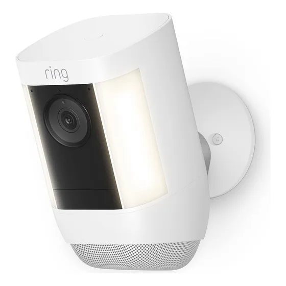 Cámara De Seguridad Ring Spotlight Cam Pro Battery White 202