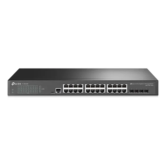 Switch Administrado Jetstream 24 Puertos Gigabit L2 Y 4 Sfp