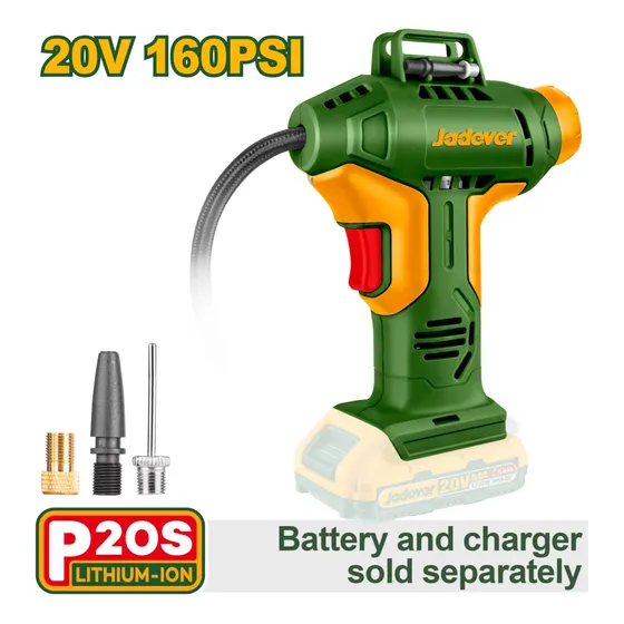Compresor De Aire Inalámbrico Para Auto 20v 150psi Jadever
