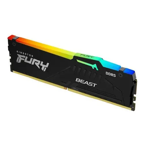 Kingston Fury Beast 64gb Ddr5 Rgb 2x32gb Branca 6000 Mt/s