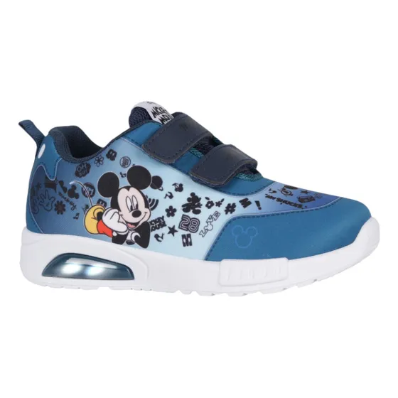 Zapatillas Mickey Mouse Luz Led Niños Footy Lic Disney® 