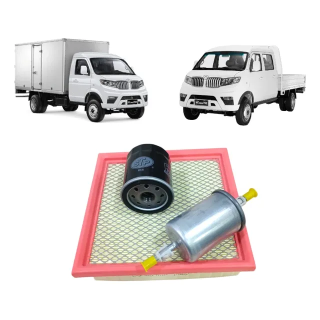 Kit Filtros Brilliance T50 T52 ( Aire Motor+ Bencina+ Aceite