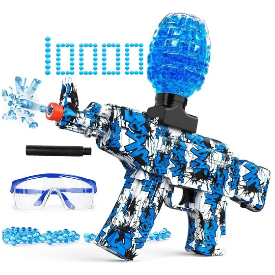 Arma De Bolinha De Gel Ak47 Gun De Brinquedo Automático