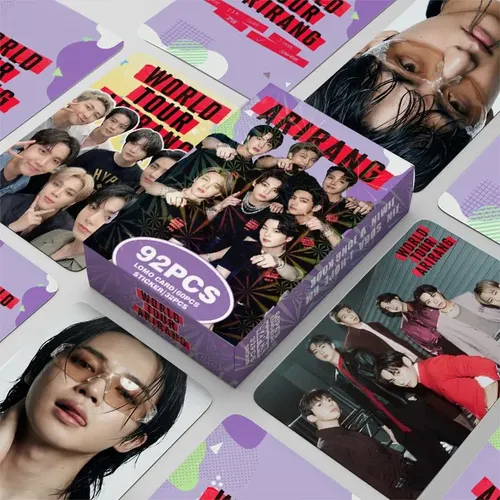 Cartão Lomo 92 Peças Kpop Arirang Novo Álbum 94636-bt