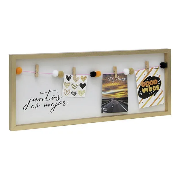 Portarretratos Con Broches Ppf2050 Vgo Marco 20x50