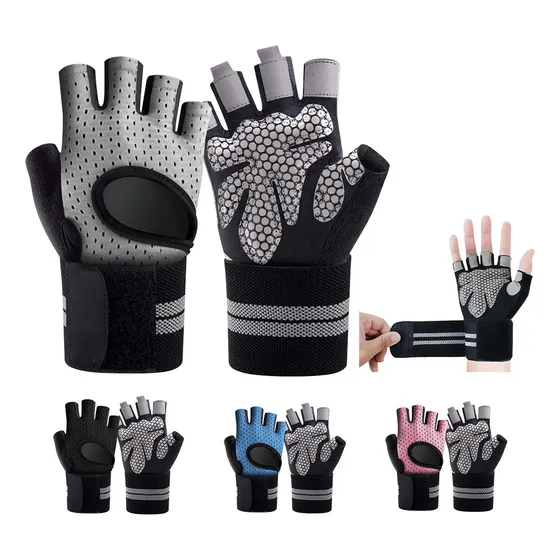 Guantes Para Gym Pesas Deportivos Muñequeras Mujer Y Hombr