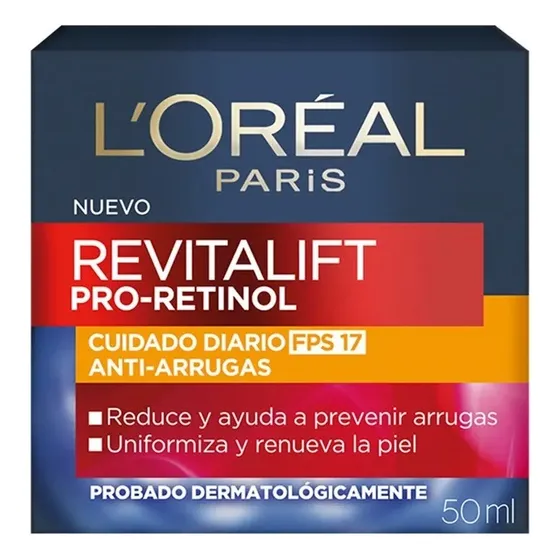 Crema Revitalift Día Pro Retinol Fps17 50ml Loreal Paris
