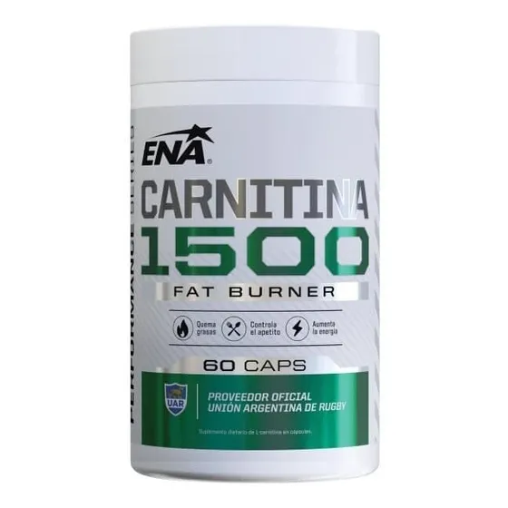 Carnitina Pro Burn Ena 60 Caps Quemador De Grasa Olivos