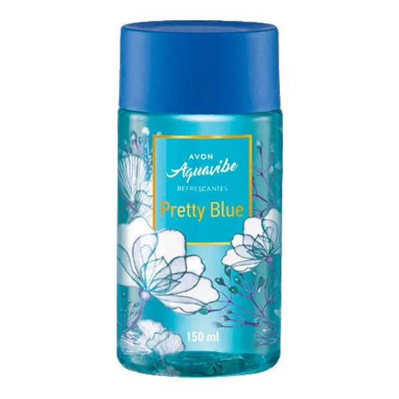 Body Splash Avon Aquavibe Refrescantes Pretty Blue 150ml