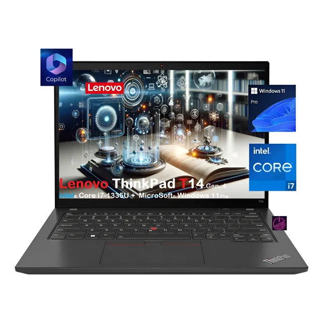 Thinkpad T14 Gen. 4  Core I7-1335u 32gb 512gb 14-wuxga Win11 Negro (Reacondicionado)