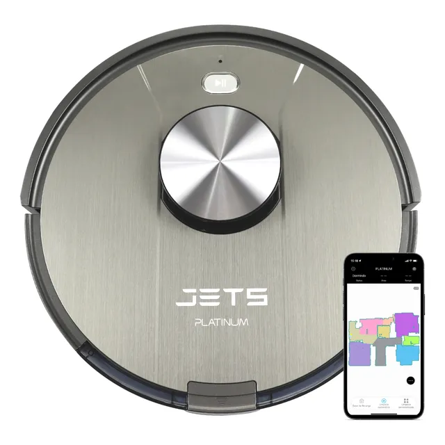 Jets Platinum RobĂł Aspirador Cor Prateado Jets Platinum RobĂł Aspirador Cor Prateado
