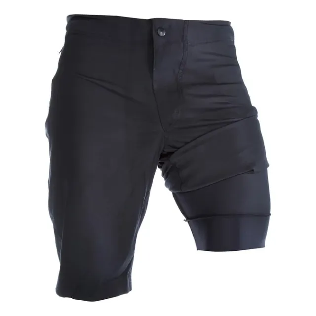 Pantalon Enduro Zerie Mountain Bike -black Proline 2 En 1