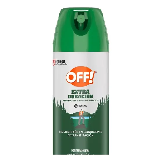 Repelente En Aerosol Off! Extra Duración 170 Cc
